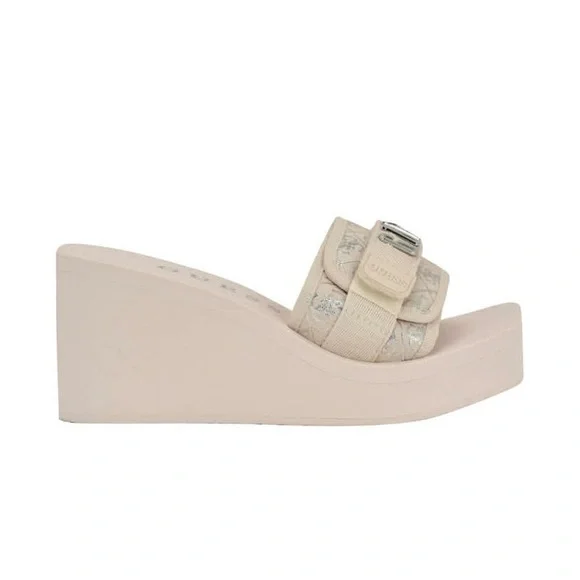 Women's Dellean Quattro Eva Single Band Logo EVA Wedge Sandals - Picture 2 of 8